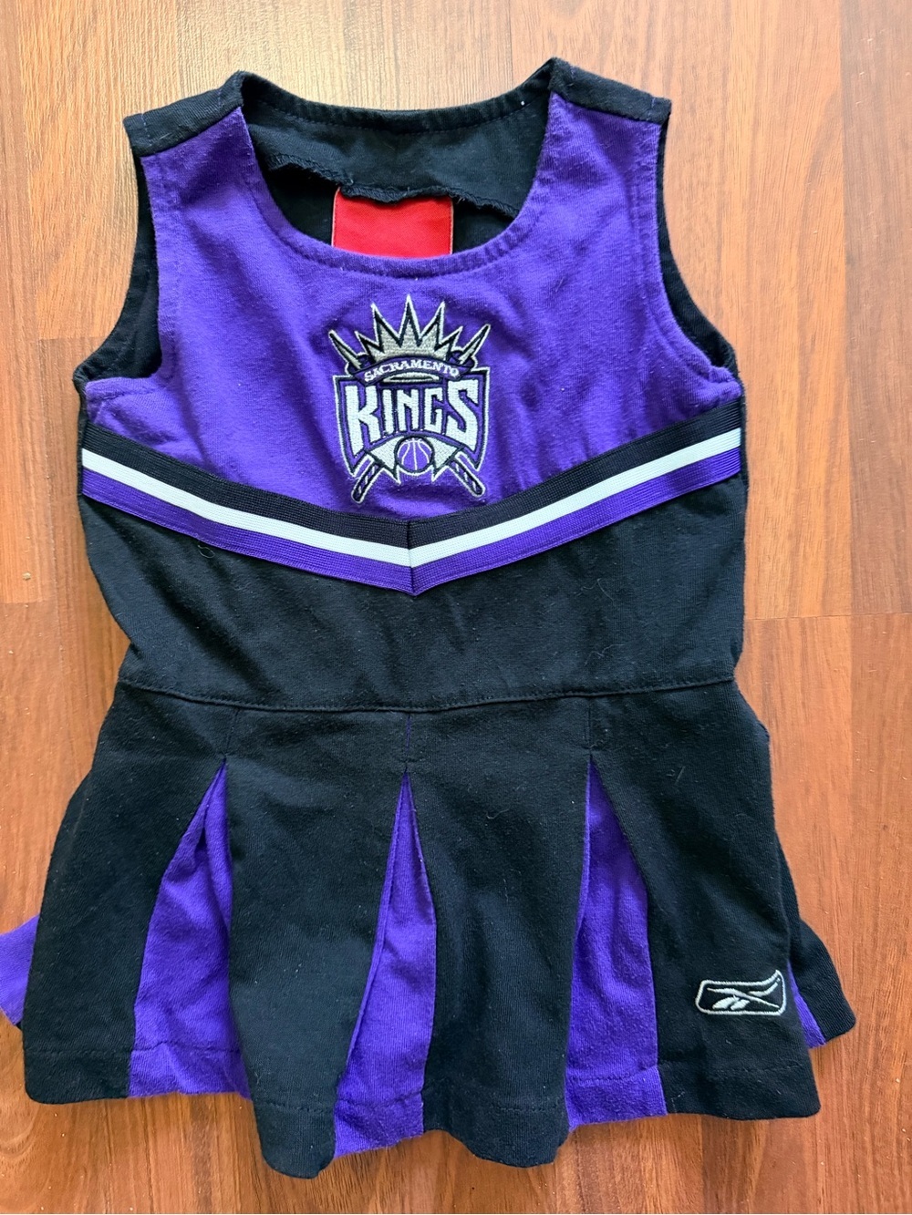 Reebok Purple and Black Sacramento Kings Girls' Dress